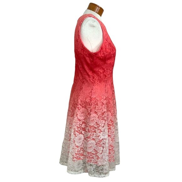 NWT Gabby Skye - Women's Size 14 Dress - Sleeveless Lace Fit & Flare Back Zip - Picture 15 of 16